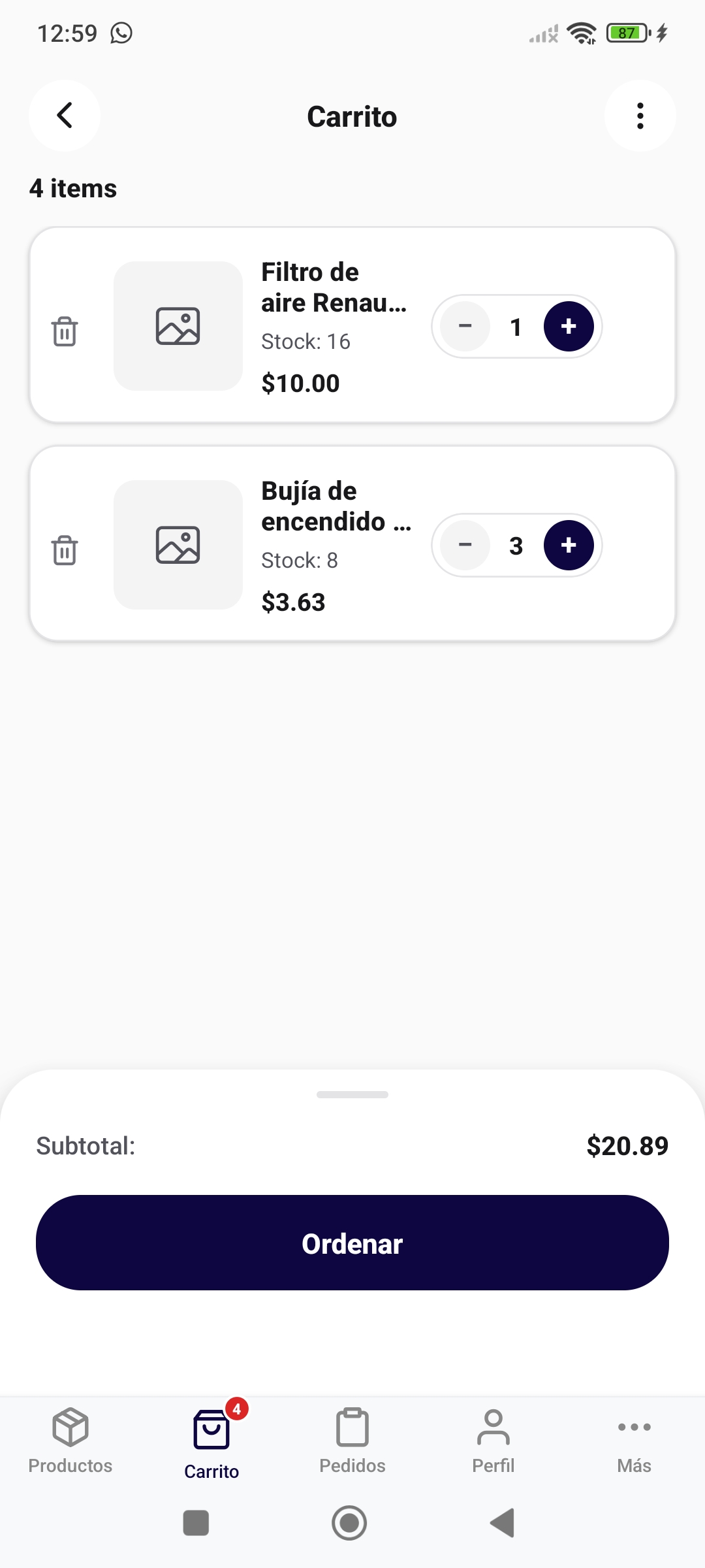 Pantalla Tayos