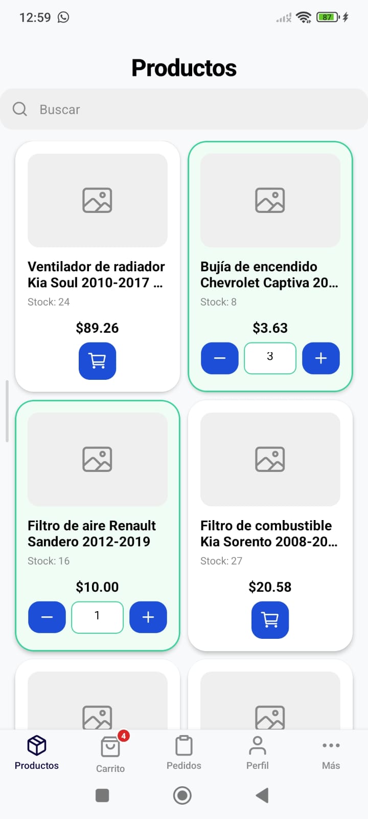 Pantalla Tayos